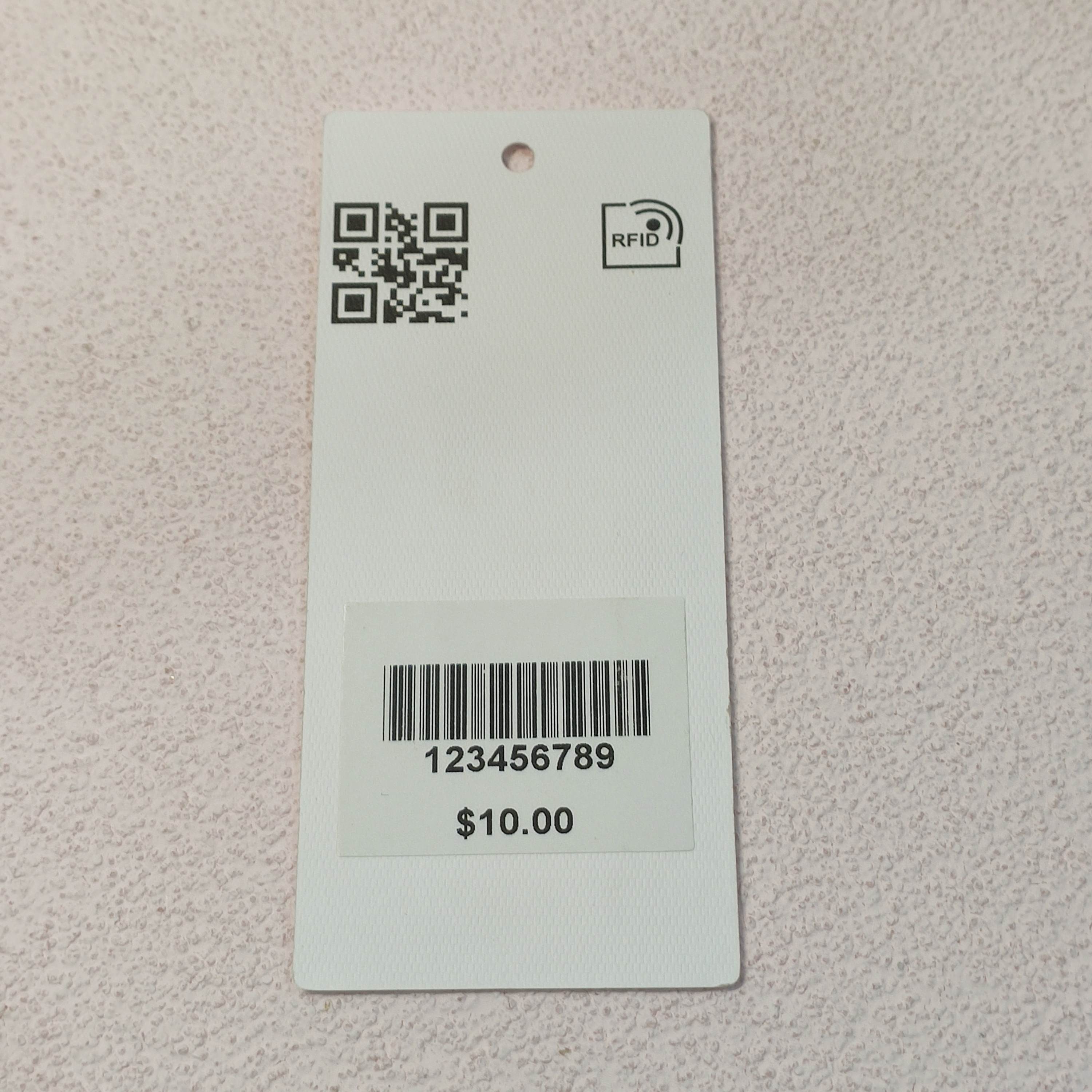 Custom Apparel Shopping Mall Stock Control RFID Tags