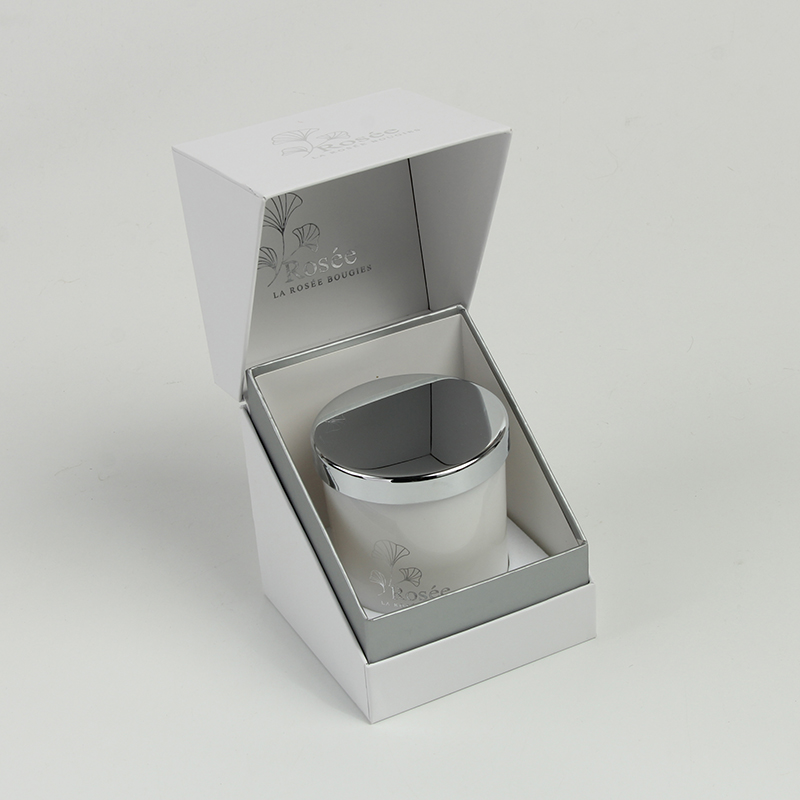 Custom Empty Paper Box for Candle Jar Luxury Piece Candles Gift Box Set Packaging 